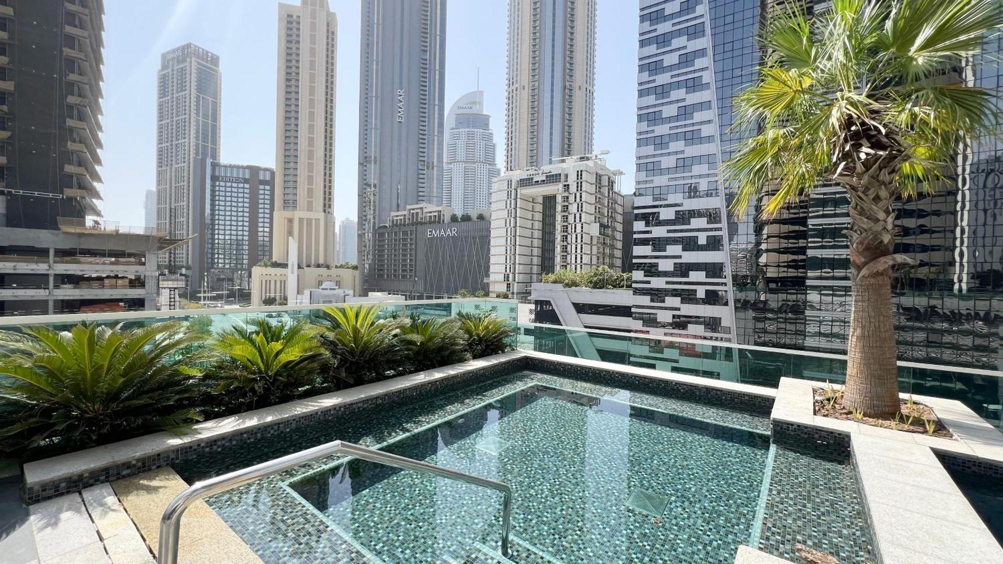 2 Bedroom With Burj Khalifa View, 5 Min Walk From Dubai Mall! Pool, Gym And Sauna Access! Extérieur photo